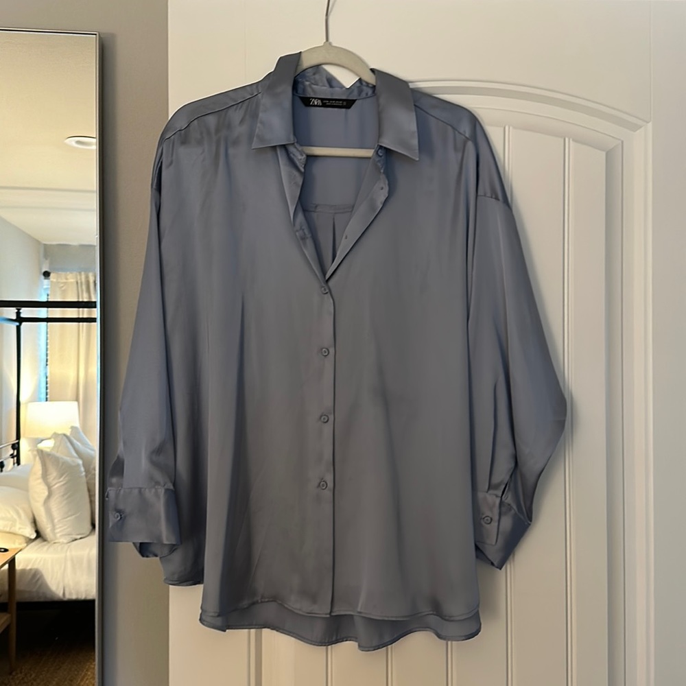 Slik Zara Blouse